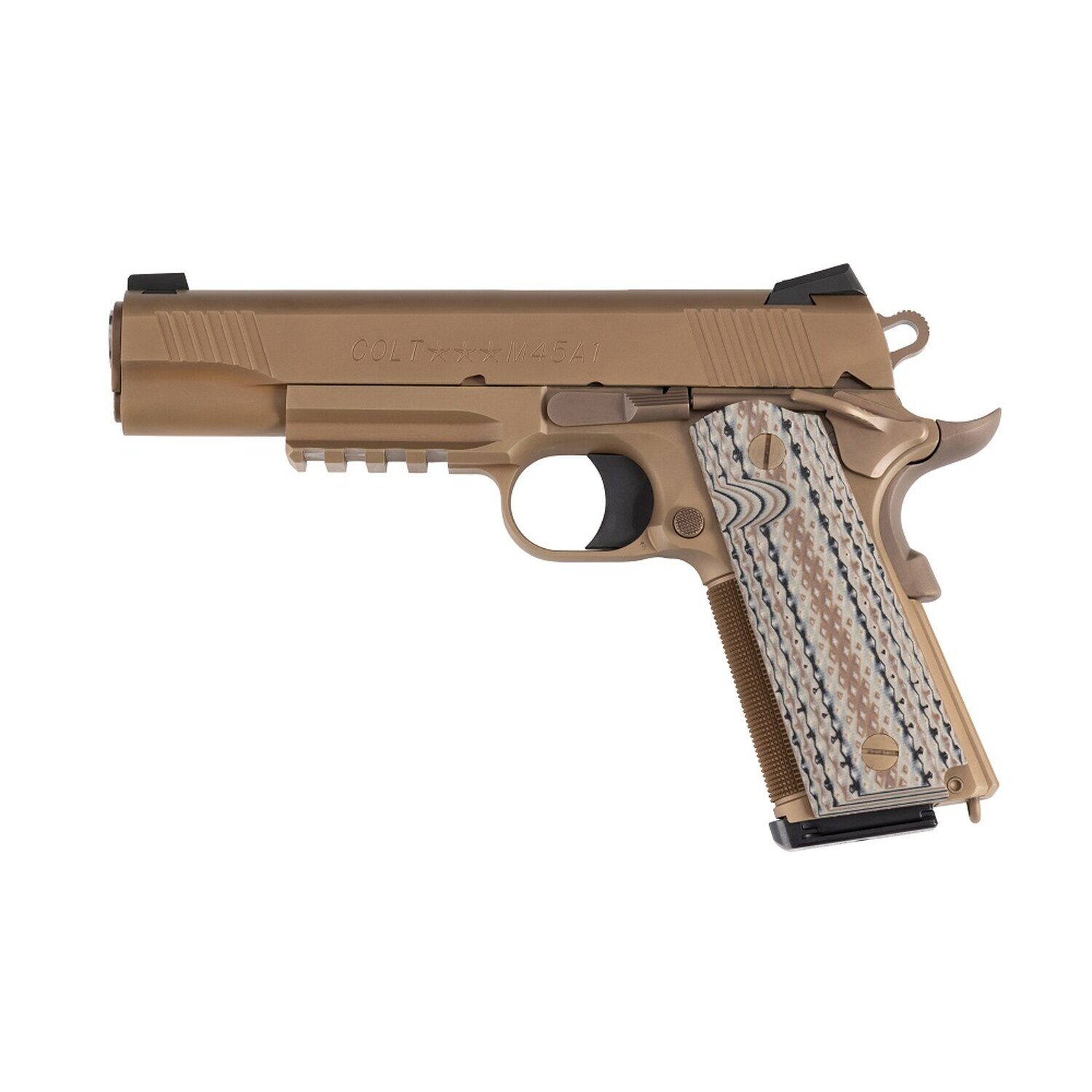 Pistolet Colt Custom Shop CQB .45 ACP 5″ FDE DLC