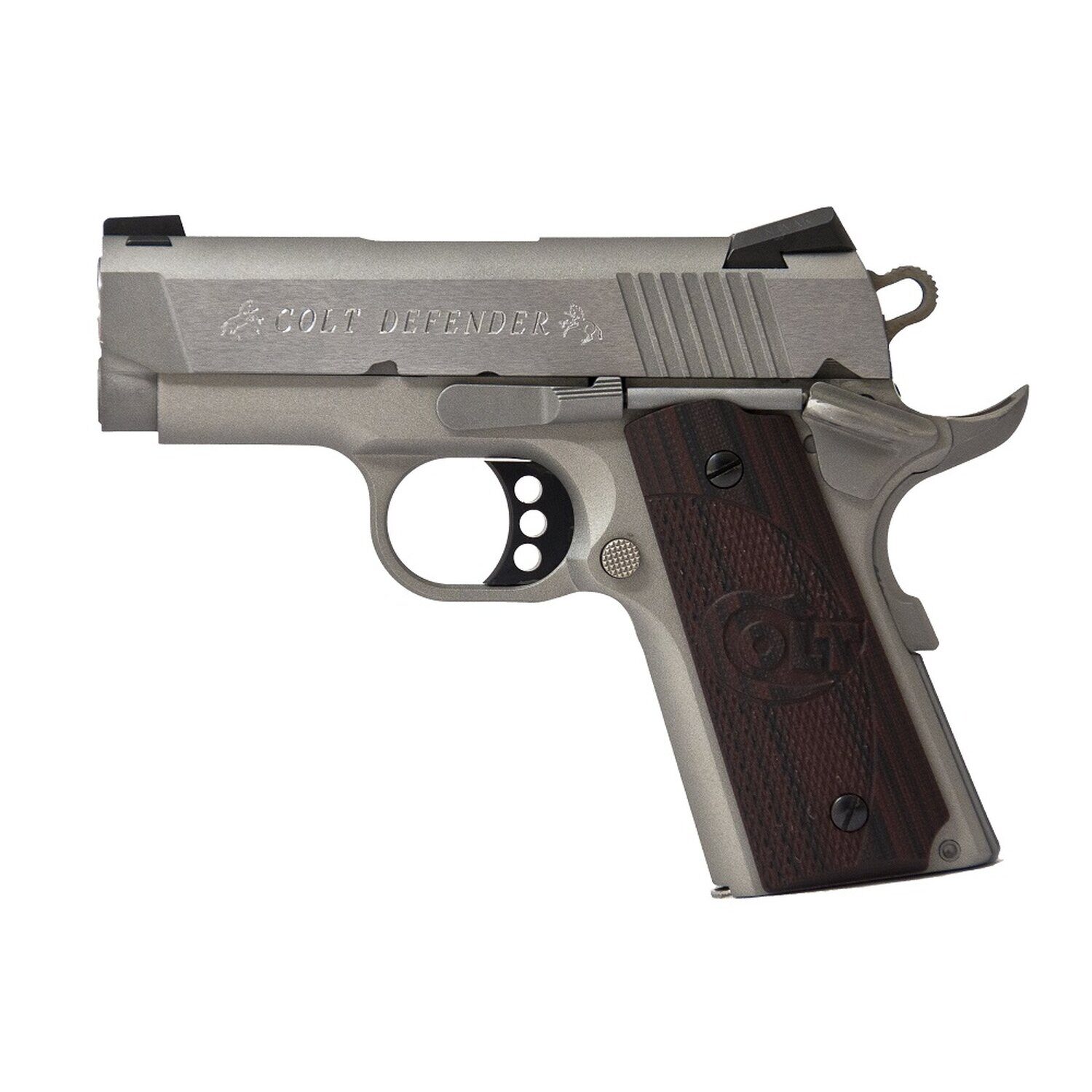 Pistolet Colt Defender .45 ACP 3″ Anodize Stainless