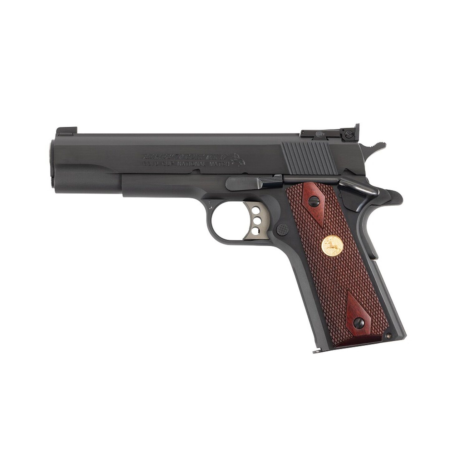 Pistolet Colt Gold Cup NM .38 Super 5″ Blued