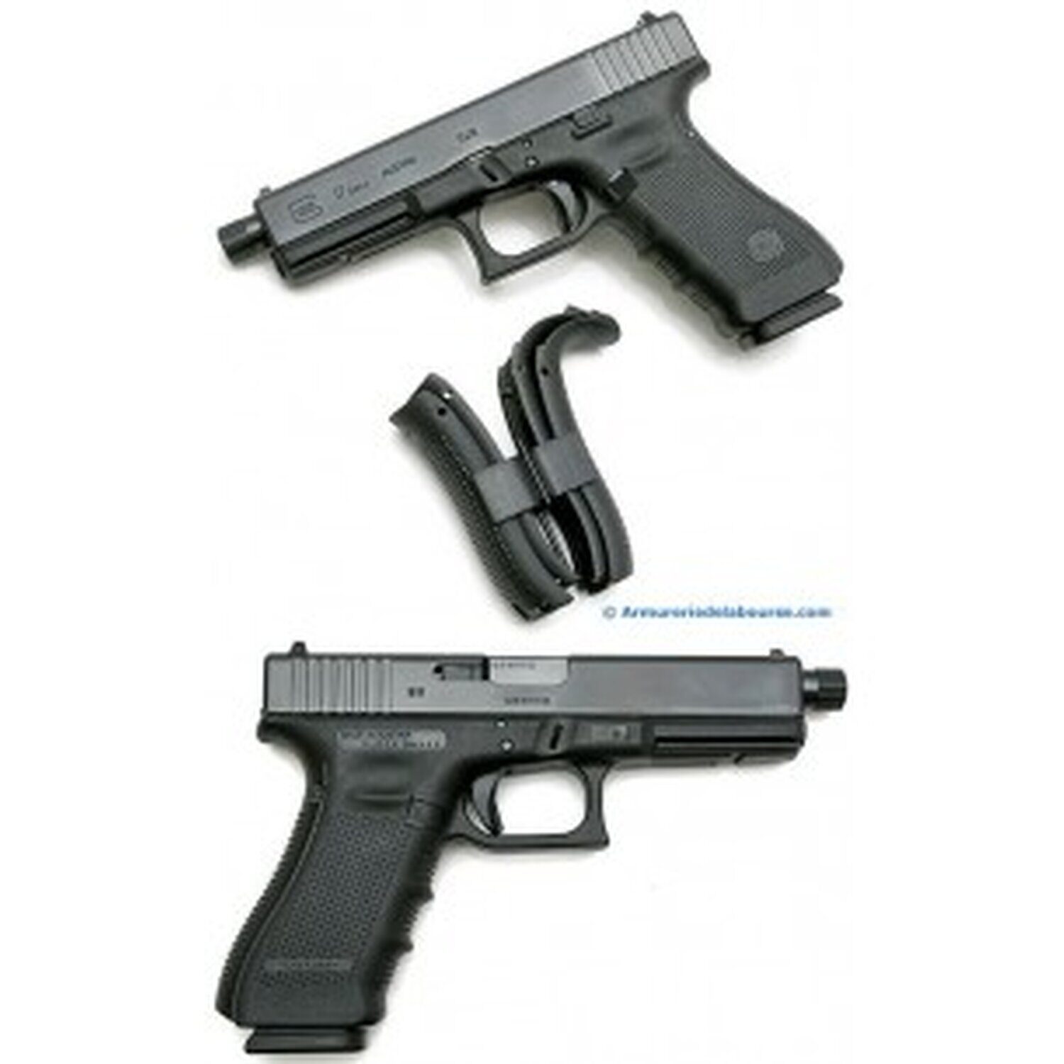Pistolet Glock 17 Gen4 9×19 Canon Fileté