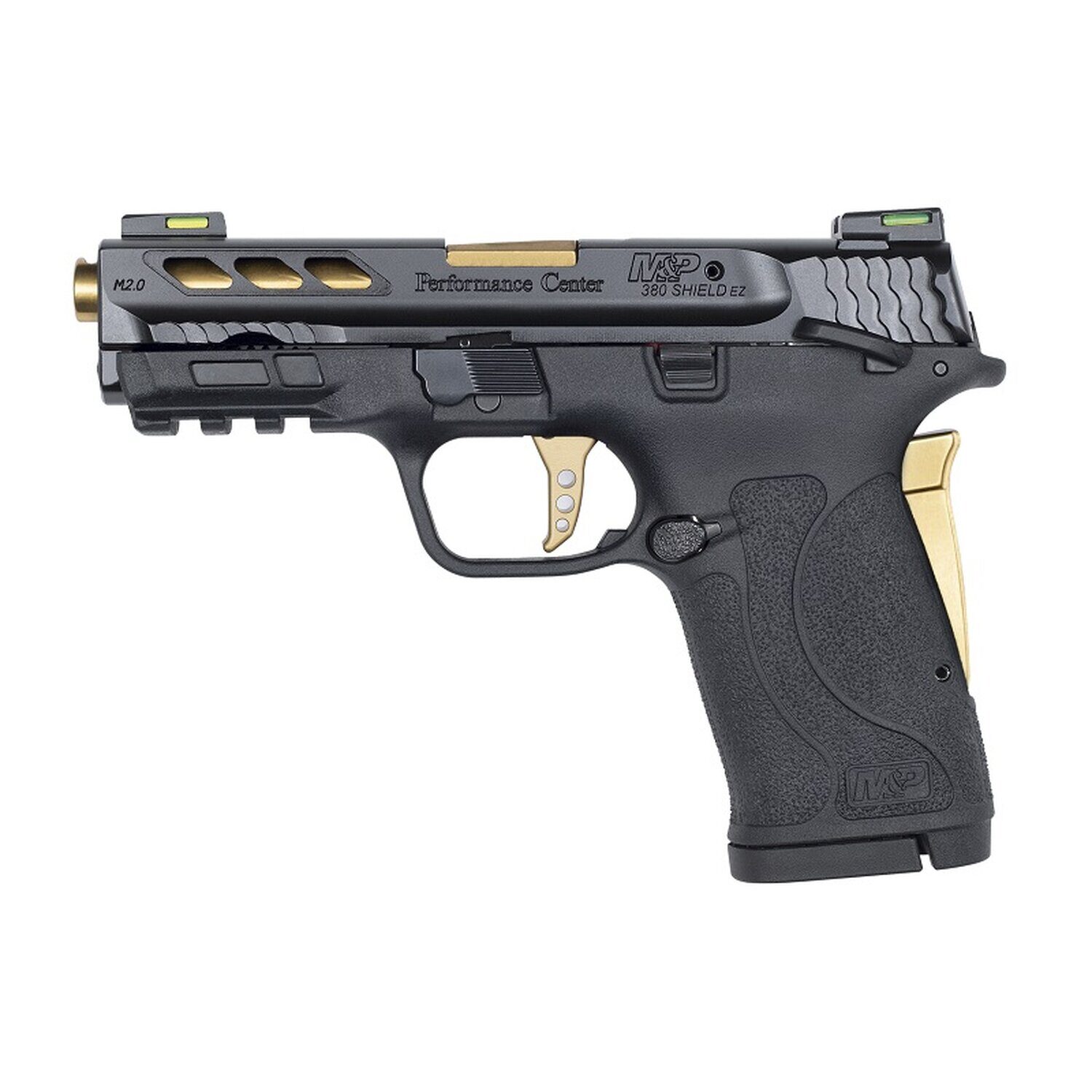 Pistolet S&W M&P380 Ported PC Shield EZ Gold Barrel .380 Auto Smith & Wesson