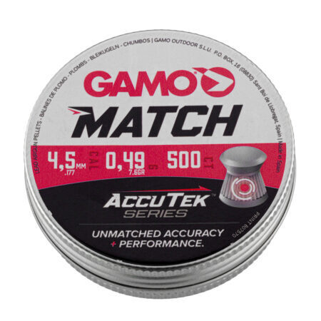 Plombs Gamo Match Accutek 500 – 4.5mm
