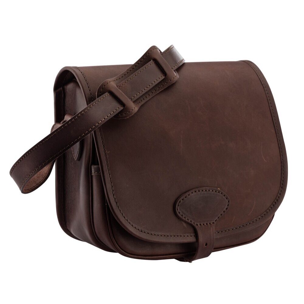 Sac à cartouches en cuir gras CHASSE OPTIQUE