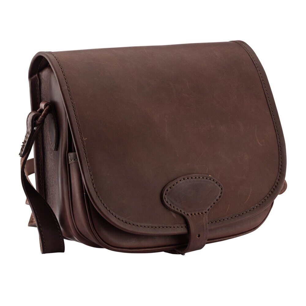 Sac à cartouches en cuir gras CHASSE OPTIQUE