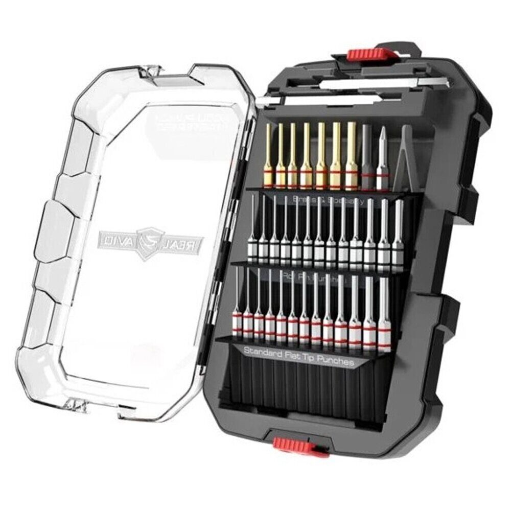 Set de chasse goupille REAL AVID 37 pièces Set CHASSE OPTIQUE