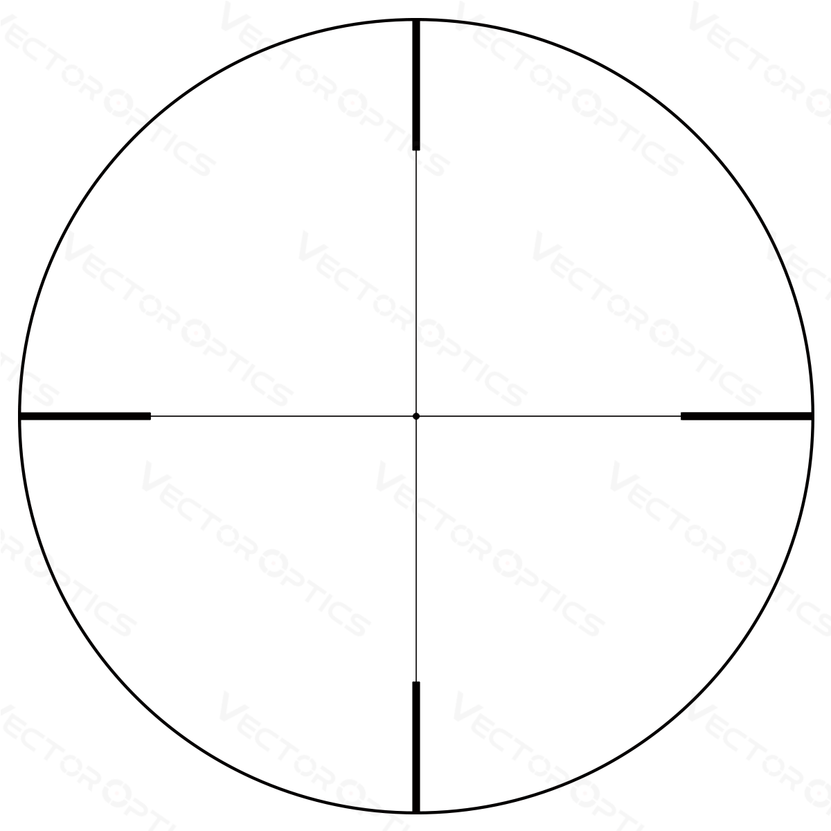 Vector Optics Lunette Forester 1-4×24 VFD3
