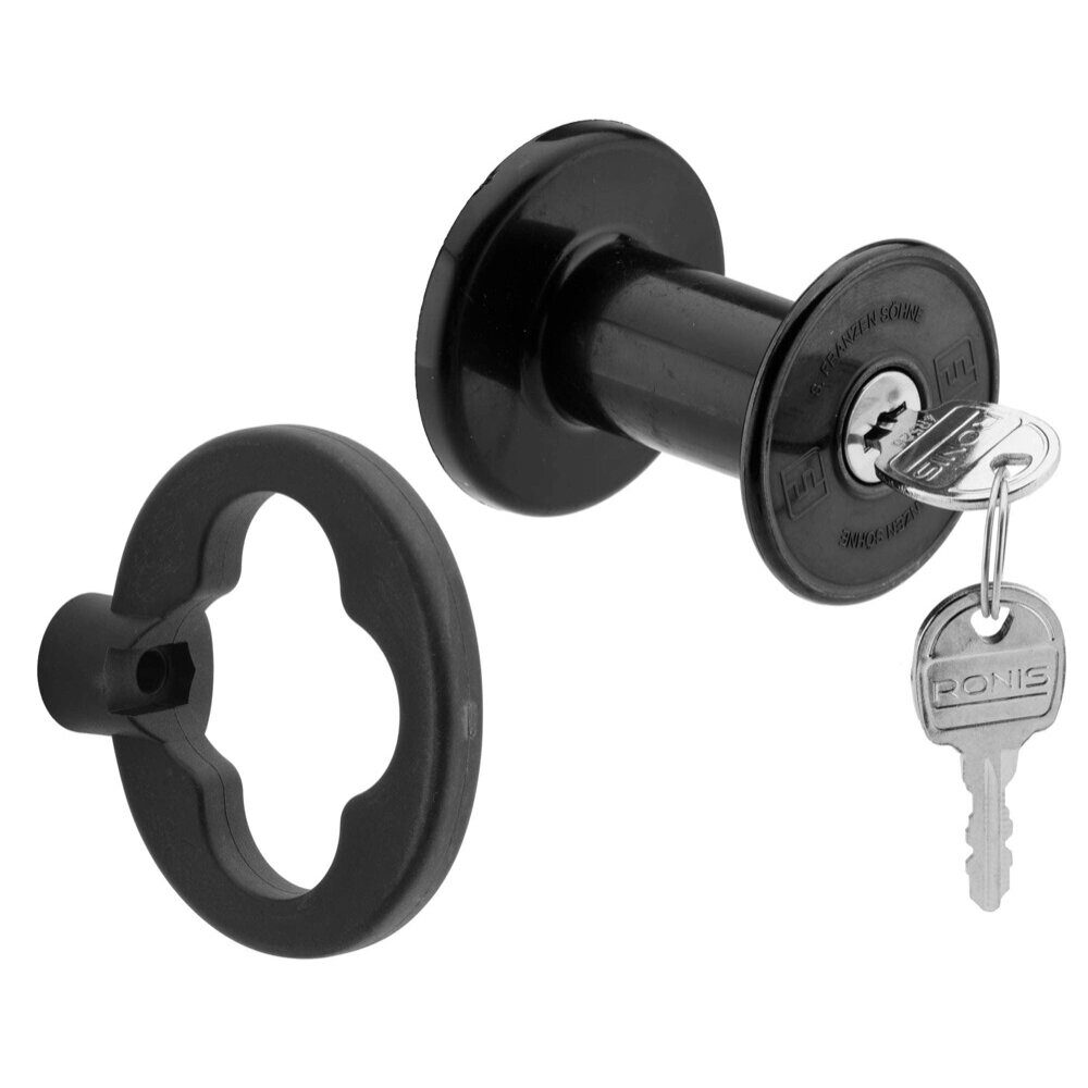 Verrou de pontet mural – Franzen Par 10 (clefs identiques) CHASSE OPTIQUE